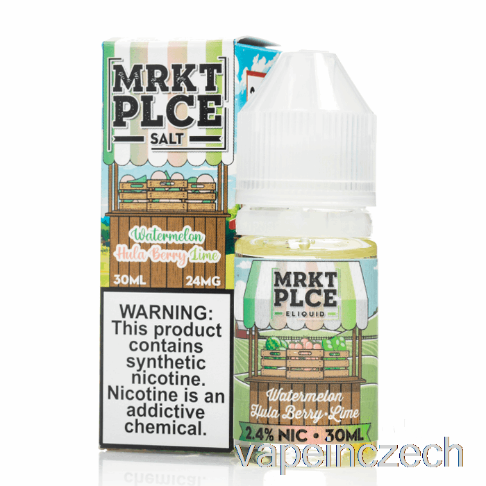 Meloun Hulaberry Limetka - Mrkt Salts - 30ml 48mg Vape Bez Nikotinu